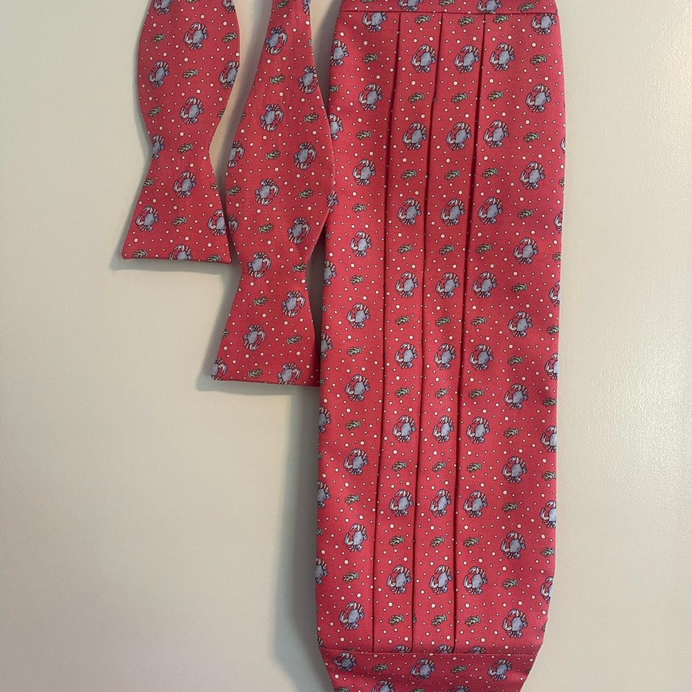 Vineyard Vines Bow Tie and Cummerbund Set